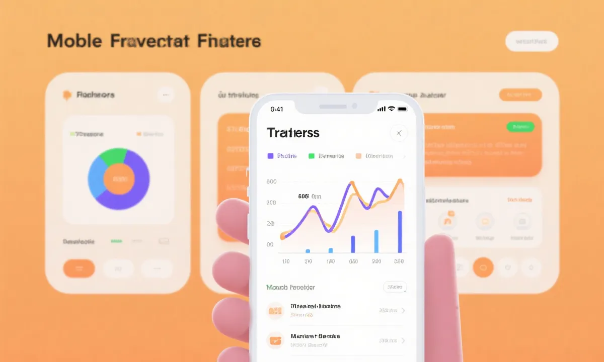 移动端趋势图交互示意